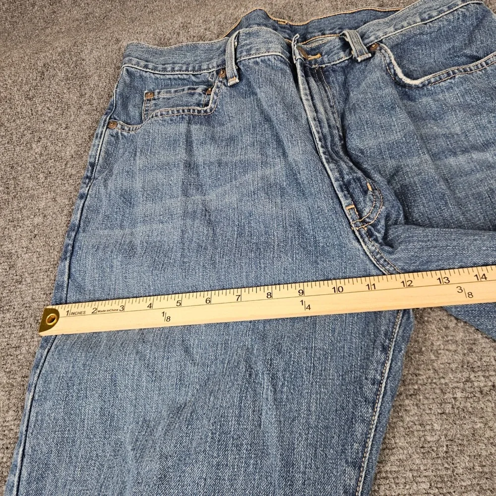 Polo Ralph Lauren Mens Straight Leg Jeans Medium Wash Blue Denim 34x32 RN41381
